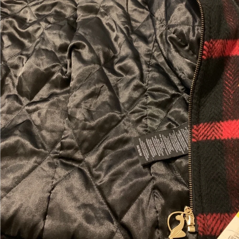 Baby Phat Red and Black Checkered Teddy Jacket - Picture 8 of 8